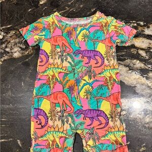 Bums and roses romper